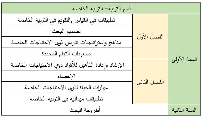 التربية الخاصة